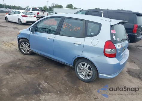 2008 Honda Fit Sport from USA, damaged, VIN JHMGD38648S040707
